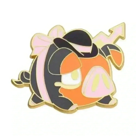 Gentleman Lechonk Enamel Pin – Adorable and Classy Pokémon Collectible! - Picture 2 of 3